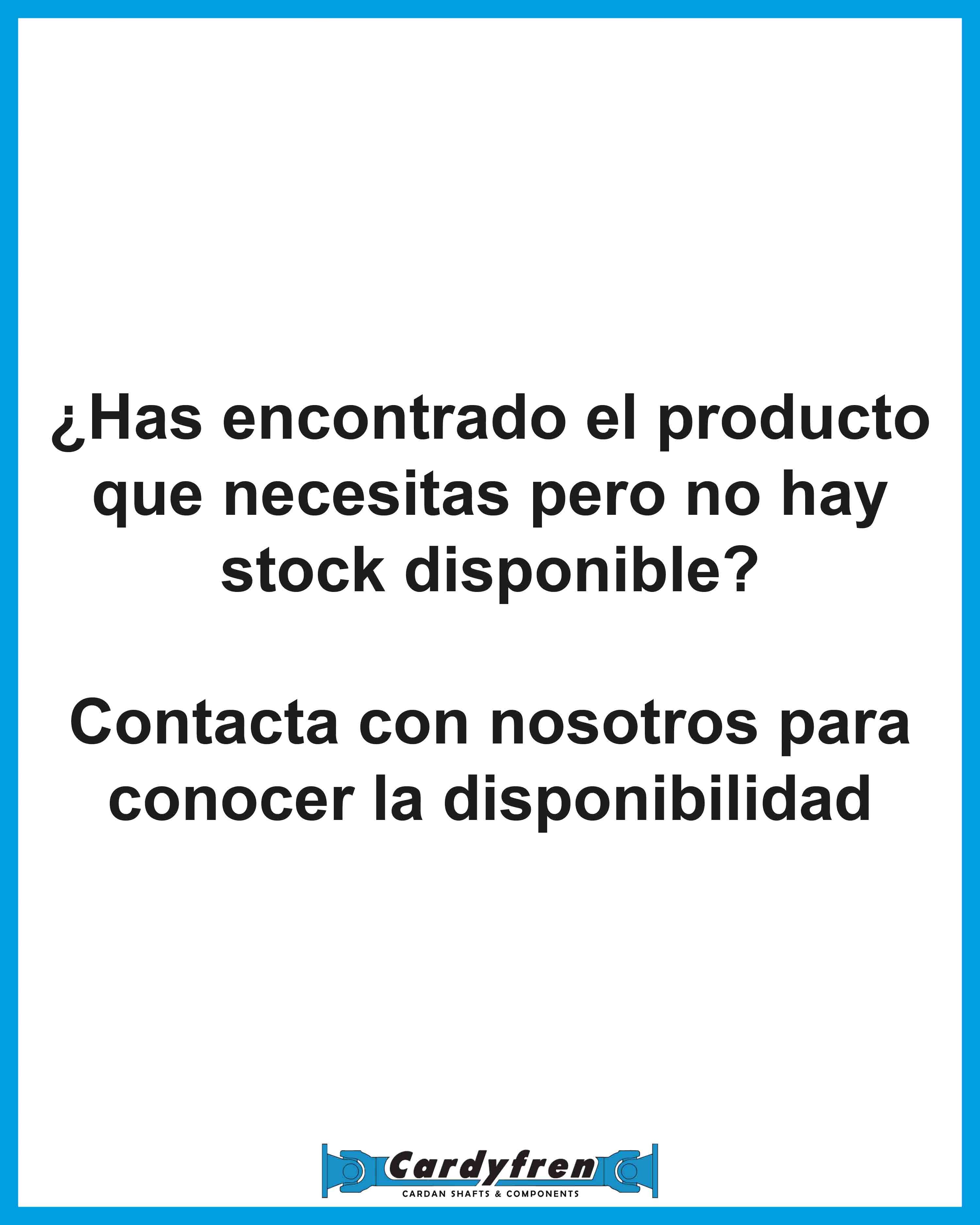 ¿Falta de Stock?